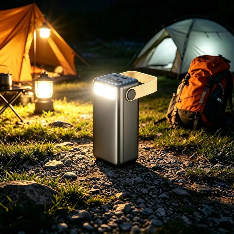 A power bank and a torch for the campsite – Bextoo