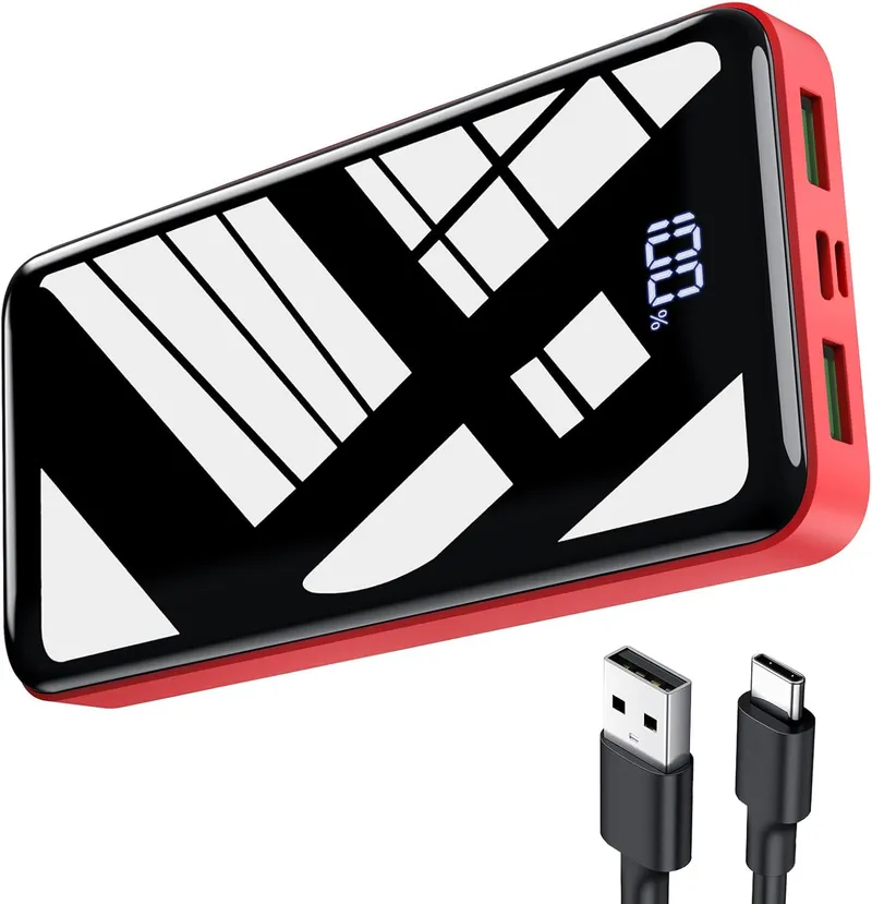 Bextoo Powerbank 27.000 mAh 22,5 W – Rot